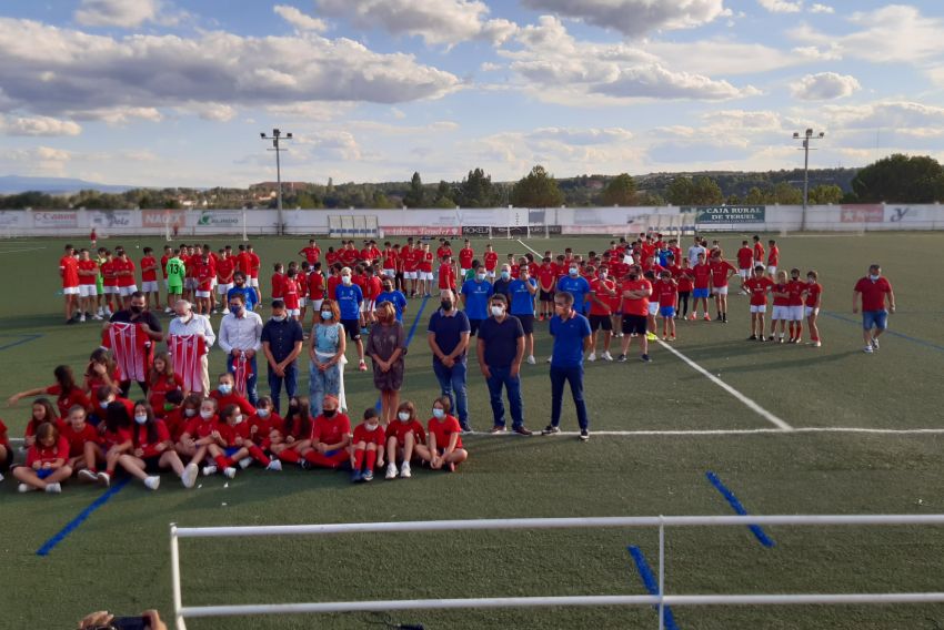 Presencia institucional en la presentación del Atlético Teruel