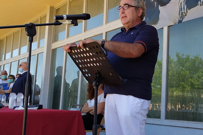 José Loscos, presidente de la Asociación Cultural Joaquín Carbonell de Alloza: 
