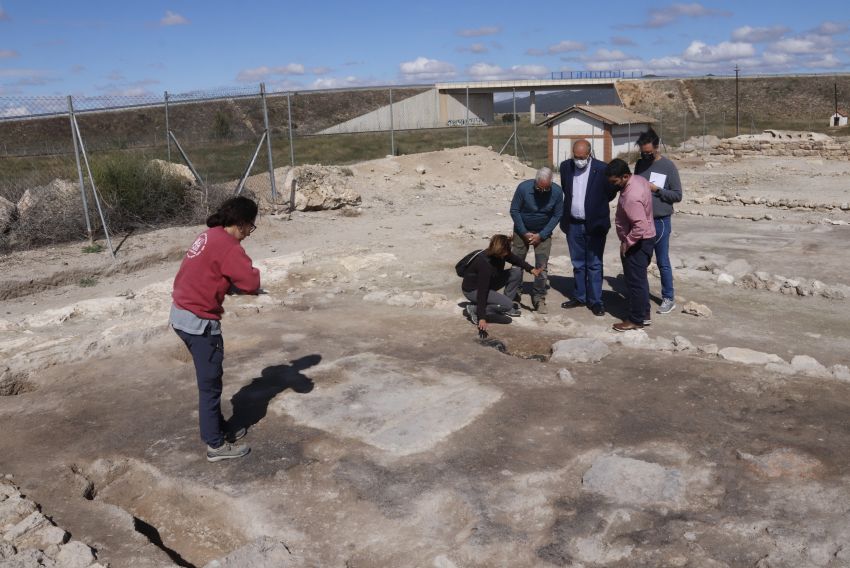 El Museo de Teruel culmina la excavación de la Casa de las 3 espuelas del yacimiento de La Caridad