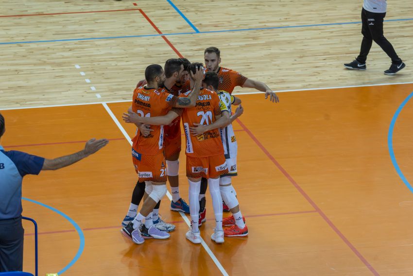 El CV Teruel, campeón de la Copa Aragón de Voleibol