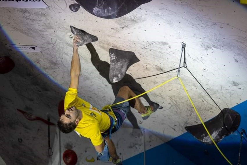 Enrique Beltrán, séptimo de España en Escalada de Dificultad y Boulder