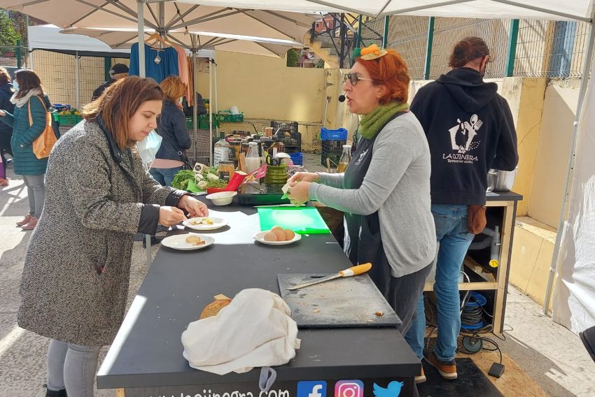 El Mercado Agroecológico Bajo Aragón propone menús saludables para mayores con el Silver Smes de DPT