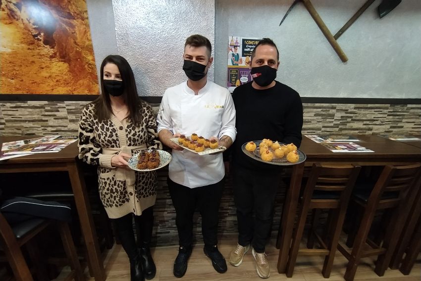 El ‘Amor en Blanco y Negro’ de La Mina se hace con el concurso de croquetas