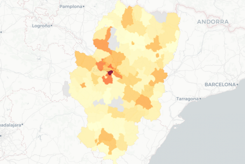 La festividad de Reyes se deja notar en la comunicación de casos: Teruel suma 293 positivos, 275 menos que el día anterior