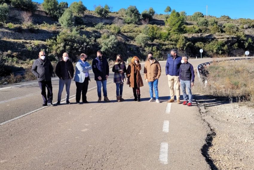 Valdealgorfa tendrá renovado el acceso principal al municipio gracias a la Diputación de Teruel