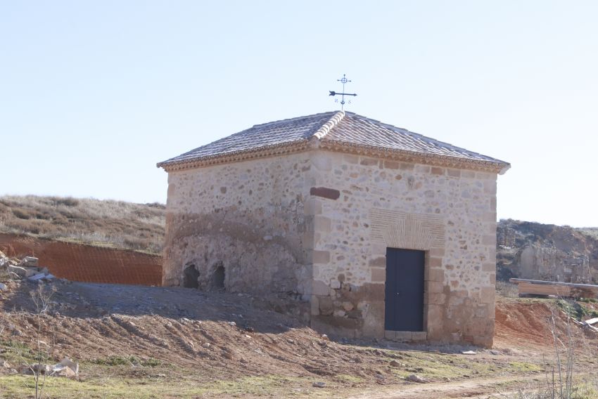 La ermita del despoblado de Villacadima, en Monreal del Campo, se está restaurando