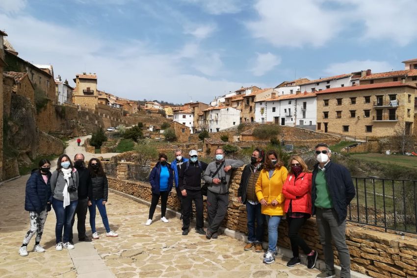 Cerca de 11.000 personas visitan La Iglesuela del Cid en 2021, una cifra que no se daba desde 2016