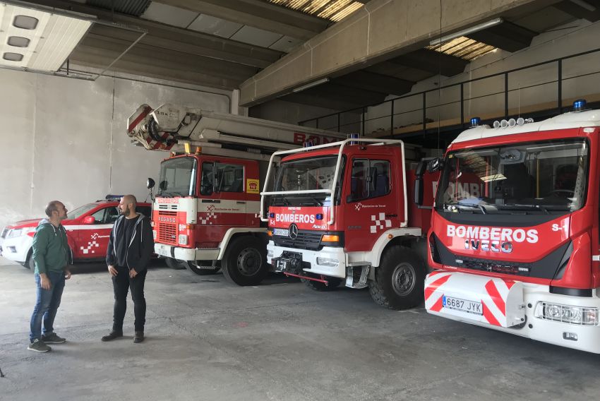 Ganar acusa al Ayuntamiento de Teruel de no resolver el problema de los bomberos por intereses políticos