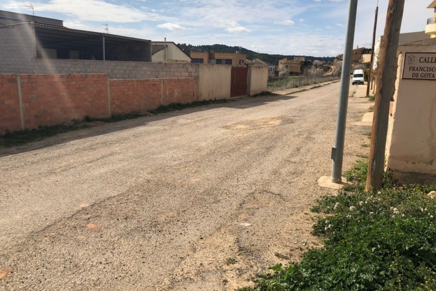 Valjunquera da un paso más  hacia su reorganización urbana