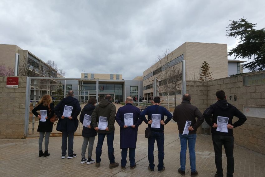 Profesores turolenses de FP muestran su rechazo a la nueva ley para estos estudios