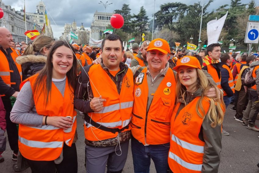 Manuel Beltrán Marco, delegado en Teruel de la Federación Aragonesa de Caza: 
