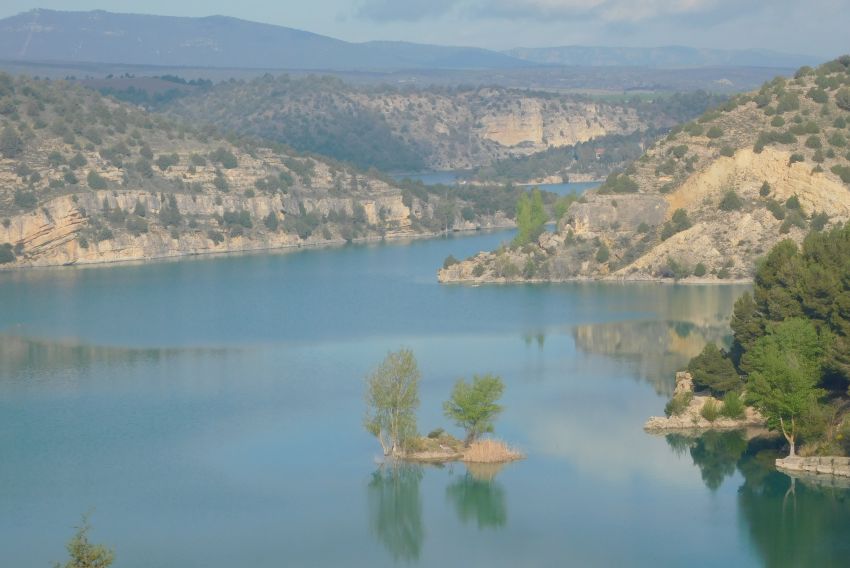 El embalse del Arquillo alcanza su nivel más alto a principios de mayo desde el año 2003