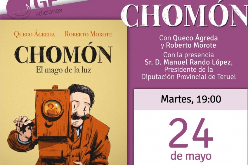 El Instituto de Estudios Turolenses presenta el cómic 'Chomón. El mago de la luz'