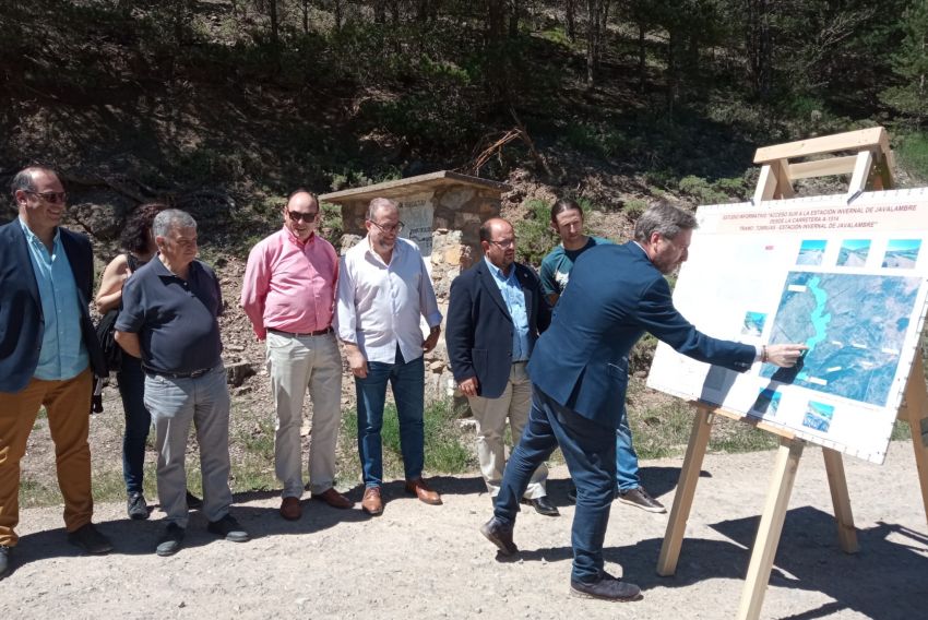 El acceso sur a Javalambre será una carretera de 7 metros de anchura y se podrá circular a una velocidad de entre 50 y 60 km/hora