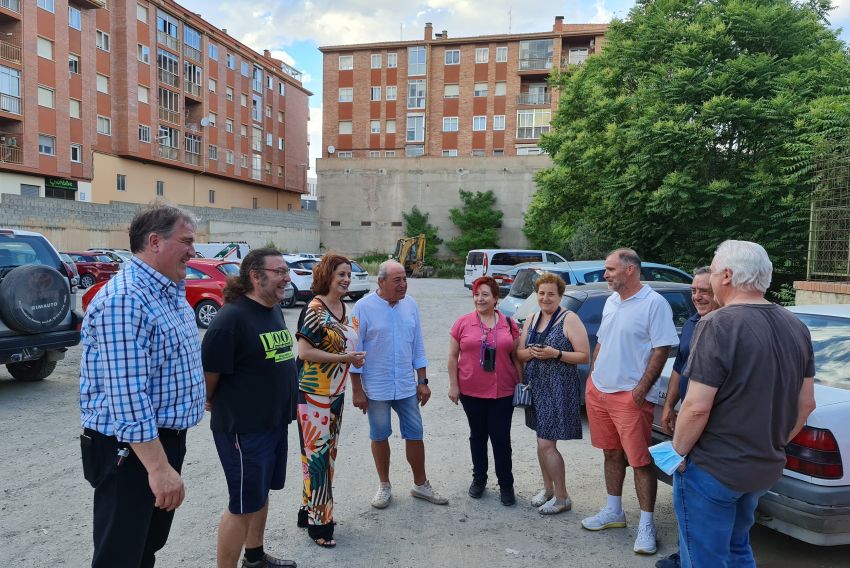 El Ayuntamiento de Teruel nivelará y asfaltará la zona de aparcamiento en la calle Santa Amalia