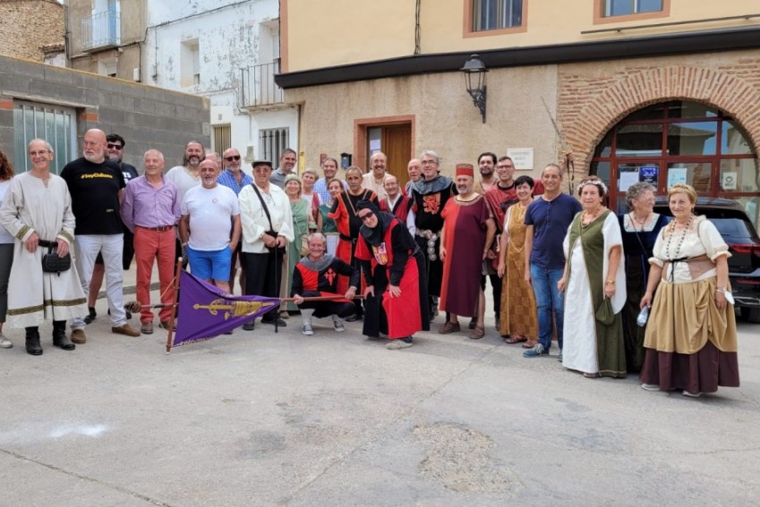 La Cámara de Comercio recibe el premio Campeador en un Encuentro del Mío Cid marcado por la reunión de asociaciones del Camino del Cid en El Poyo