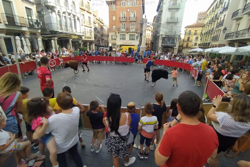 Las sogas del Congreso del Toro de Cuerda en una muestra al aire libre