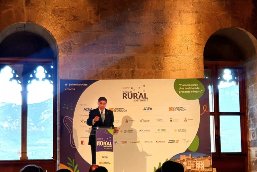 Aliaga asegura en el IV Congreso de Turismo Rural Sostenible celebrado en Valderrobres que 