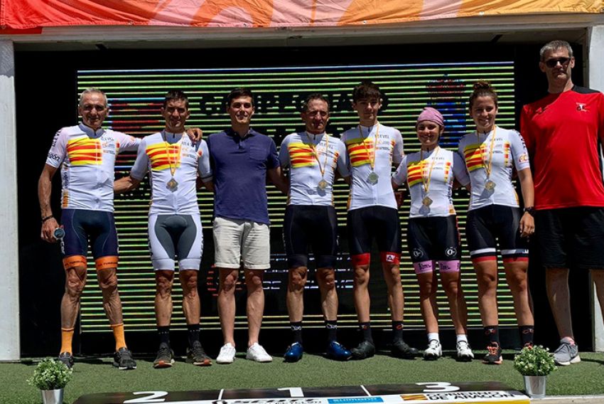 Iván Romero, Juan Lanzuela y Jorge Soriano se alzan con el cetro regional de Ciclismo en Ruta