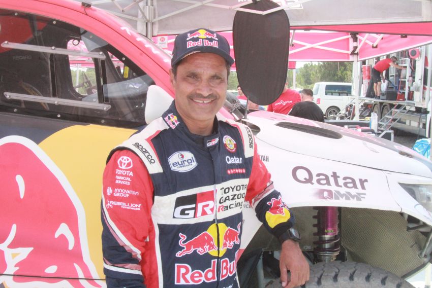 Al Attiyah asalta el Olimpo del rally raid con su quinto triunfo en la Baja Aragón