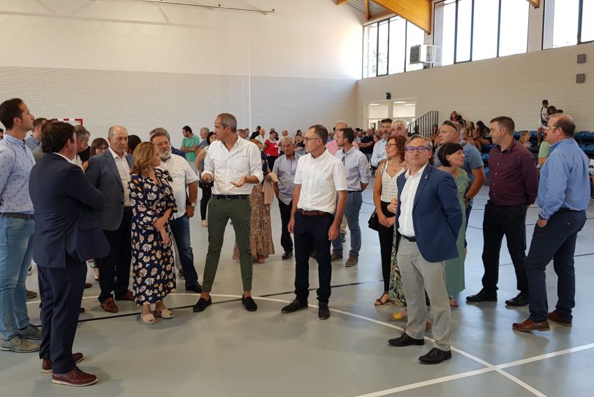 Cantavieja reconstruye su pabellón polideportivo gracias a la 