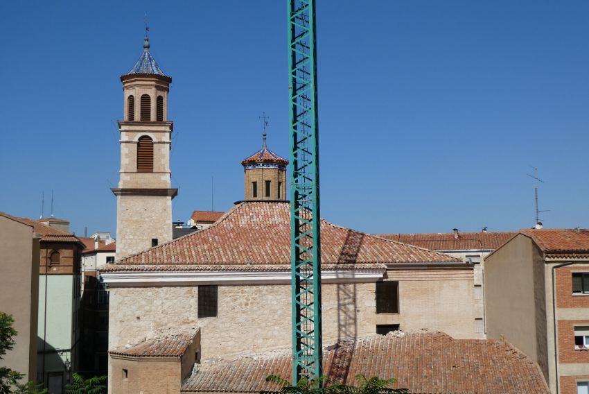 Finalizan los trabajos que han permitido estabilizar la iglesia de San Miguel, a la espera de nuevas fases