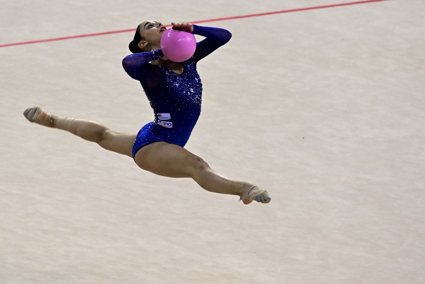 Alba Bautista se clasifica quinta en la final de pelota