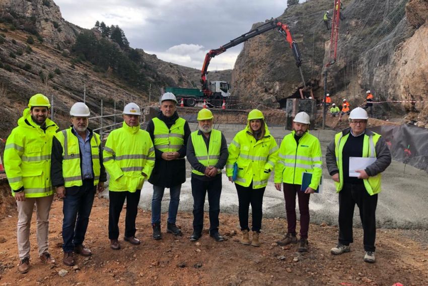 Las obras de la carretera nacional 420 en el término de Utrillas encaran su recta final