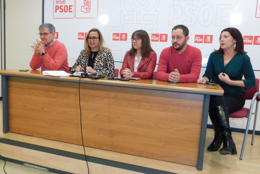 El PSOE-Teruel defiende los Presupuestos de Aragón con una inversión para Teruel de 150 millones