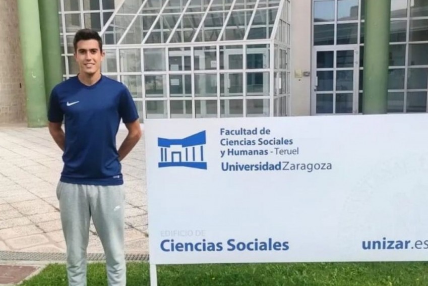 Diego Esteban Torres, Premio Campus Saludable de Teruel por su TFG: “Hoy la función más importante del docente de Educación Física es luchar contra el sedentarismo”