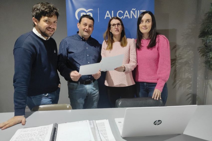 El PP de Alcañiz acusa a Urquizu de 