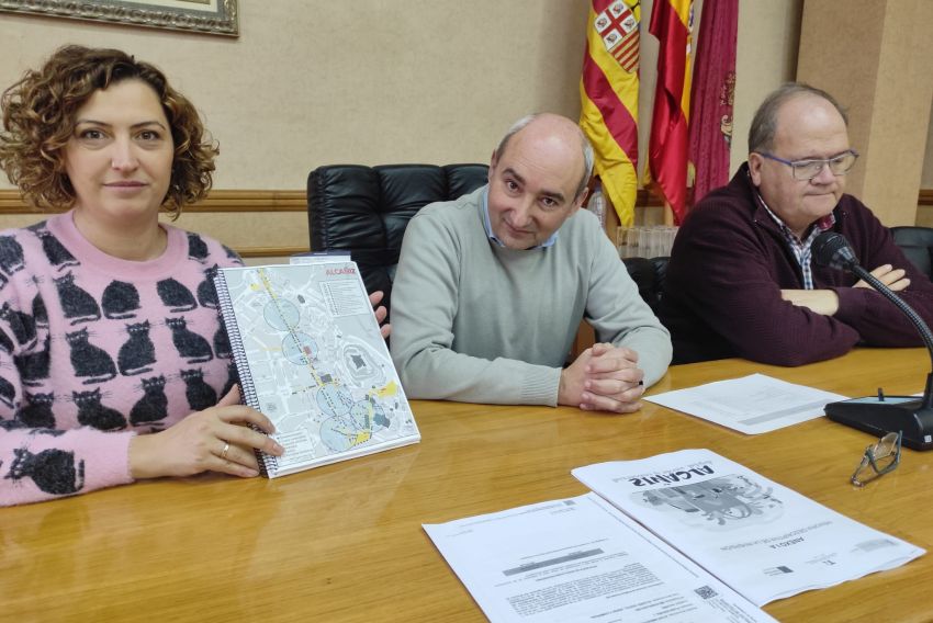 Alcañiz planea revitalizar el centro comercial con un proyecto de reforma estética y urbana