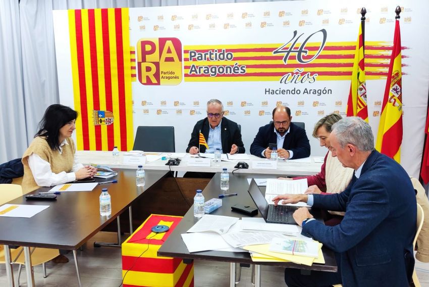 El PAR suspende cautelarmente de militancia   a Biel,  que dice que se alistará en Aragoneses