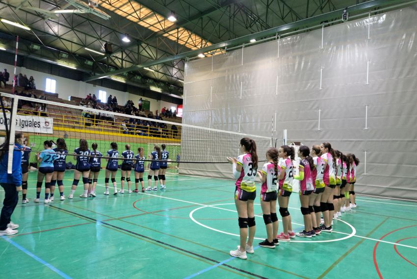 Igualdad a pesar de los abultados resultados en la liga provincial femenina de voleibol