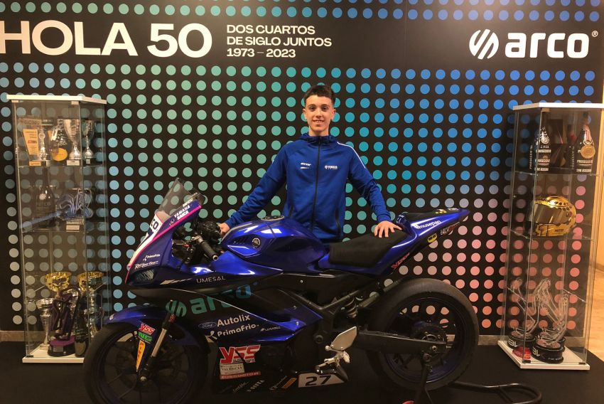 Gonzalo Sánchez, piloto de SS300 en el Campeonato de España de SBK: 