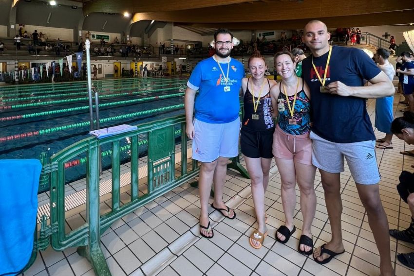 Gran actuación turolense en el campeonato autonómico de natación máster