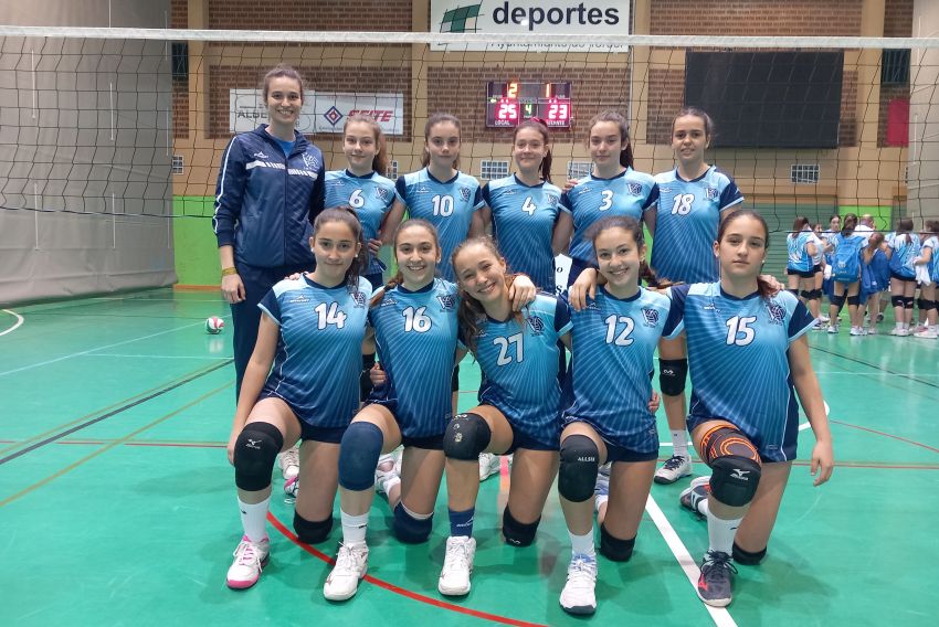 Las Viñas Air toma ventaja en la final provincial infantil de voleibol