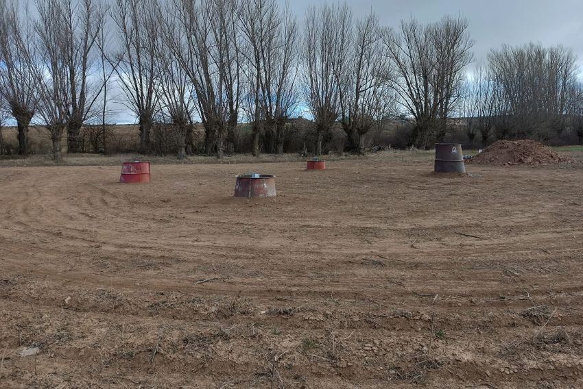 La plataforma Aguilar Natural denuncia que REE ha iniciado obras de una línea de alta tensión sin permiso