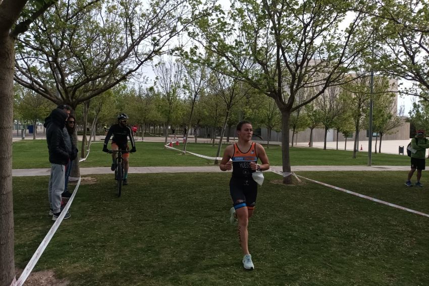 Eva Hueso, campeona universitaria de Aragón tras tres años sin competir