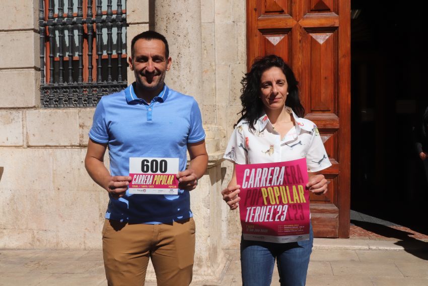 La Carrera Popular de Teruel espera a medio millar de atletas el domingo