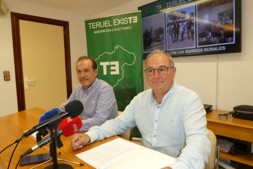 La candidatura municipal de Teruel Existe propone actuaciones específicas para los barrios rurales de la capital