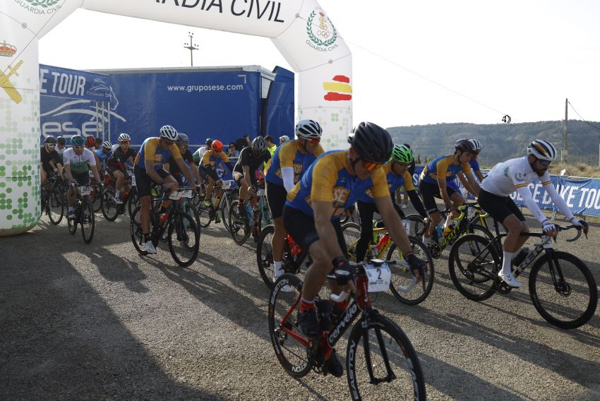 Éxito solidario  de la quinta Sesé Bike Tour en Urrea de Gaén