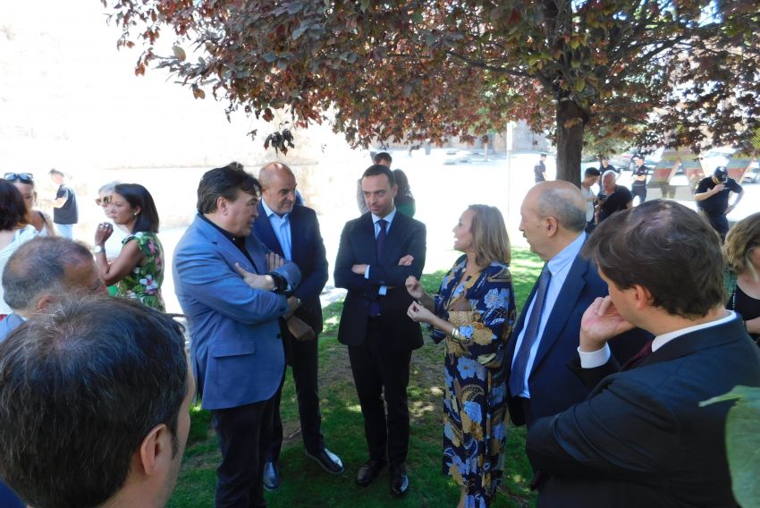 Teruel Existe transmite a los líderes turolenses de PP y PSOE que quiere tener la presidencia de la Diputación