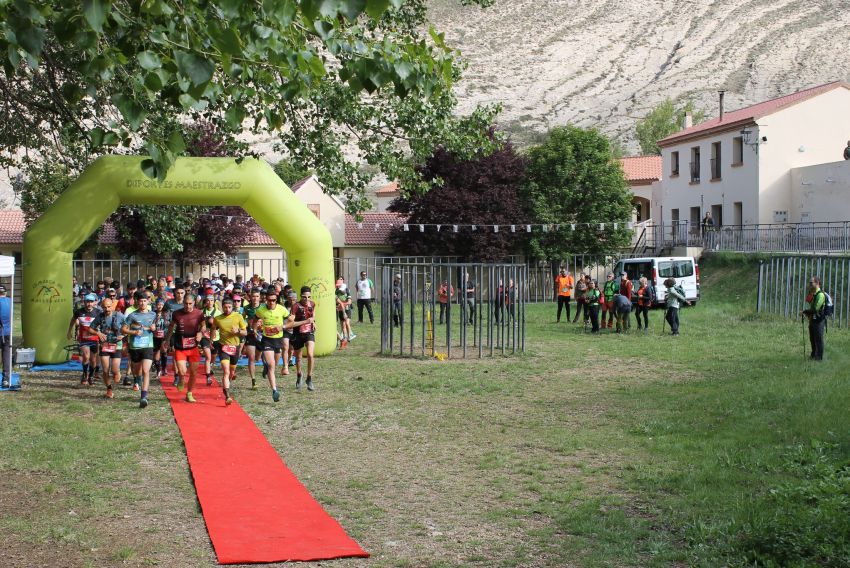 Más de 150 deportistas viven el VI Trail de Villarroya