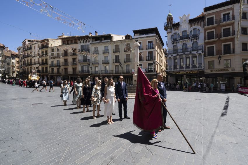 Fiestas del Ángel. Teruel recupera sus tradiciones con el nombramiento del Seisado de Santa Emerenciana