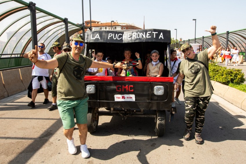 Las peñas El Trago, El Ajo  y El Puchero están de aniversario y lo celebran con fiestas y detalles