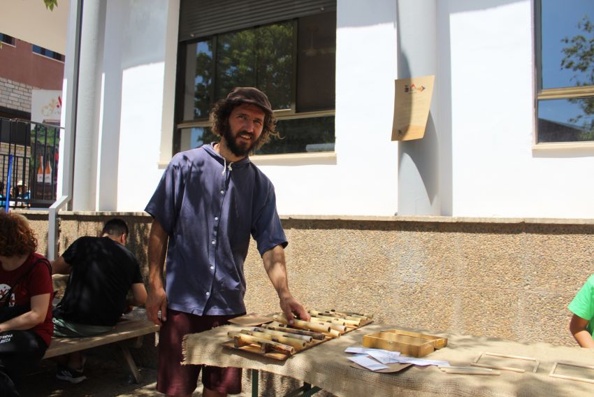 Oriol Saz, impulsor de la Xiloteca: “Los niños ya no juegan en la calle y nos sentimos orgullosos de recuperarla como espacio lúdico”