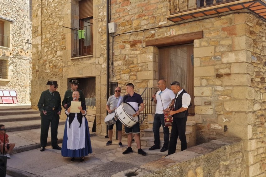 Puertomingalvo no falta a su tradicional  cita con el pasado en su Feria de Antaño