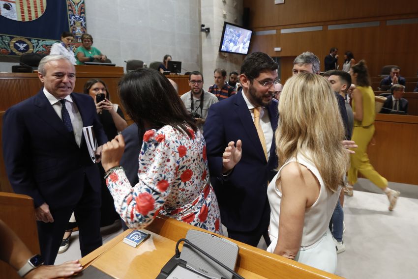 Nolasco (Vox) valora el discurso de Azcón, del que asegura que no 