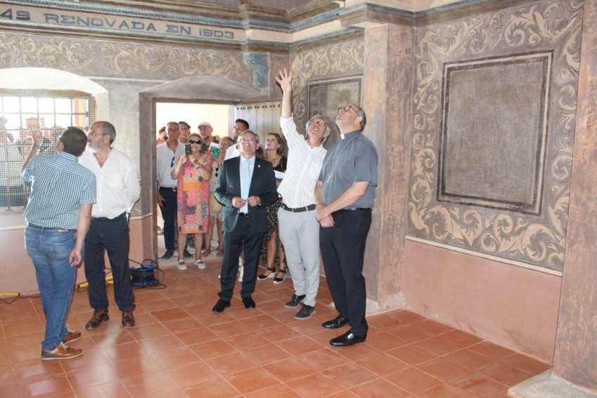 Térvalis y la Fundación Santa María devuelven la ermita de la Virgen del Pilar al siglo XVIII